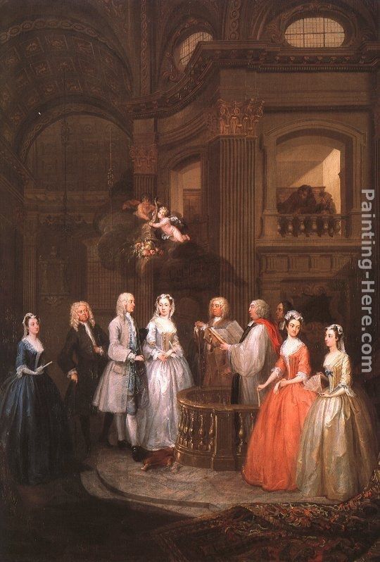 William Hogarth The Wedding of Stephen Beckingham and Mary Cox